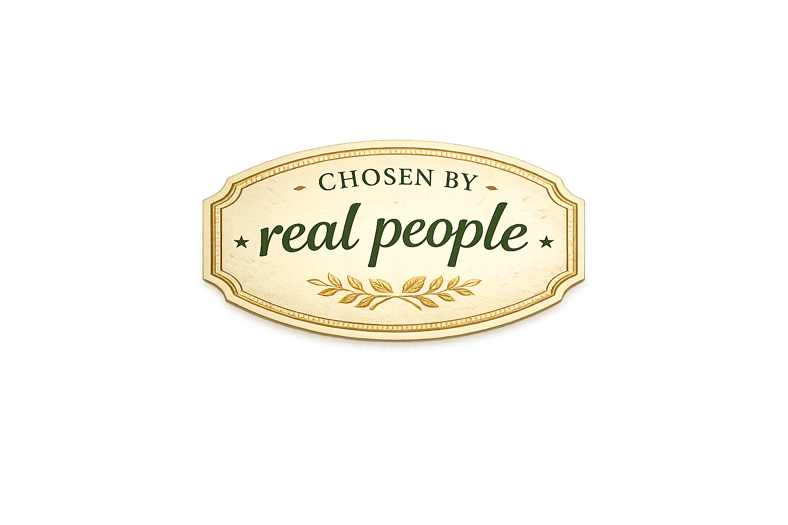 Chosen by real people